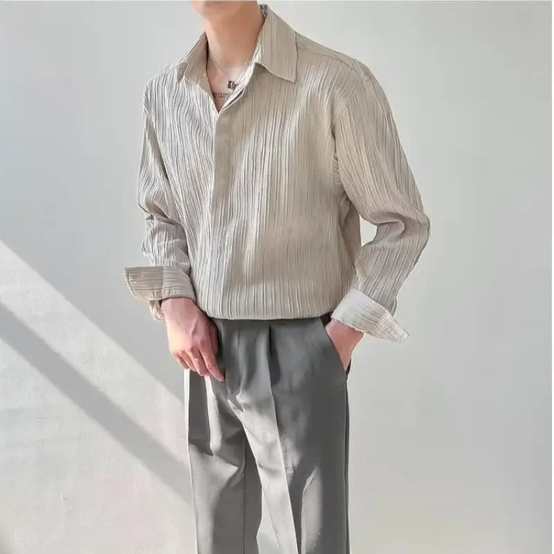Vito Textured Button-up