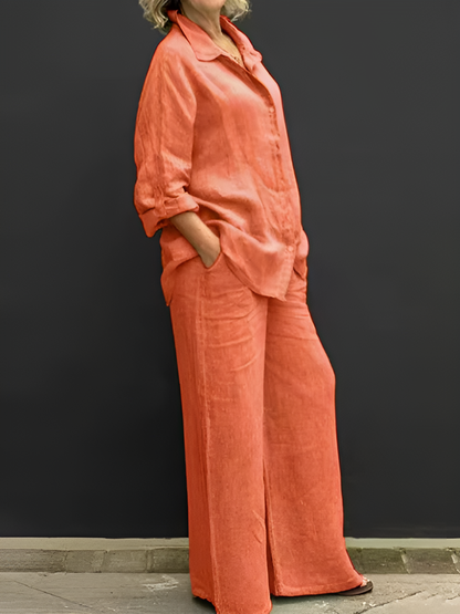 Marlow Linen Two-Piece Set