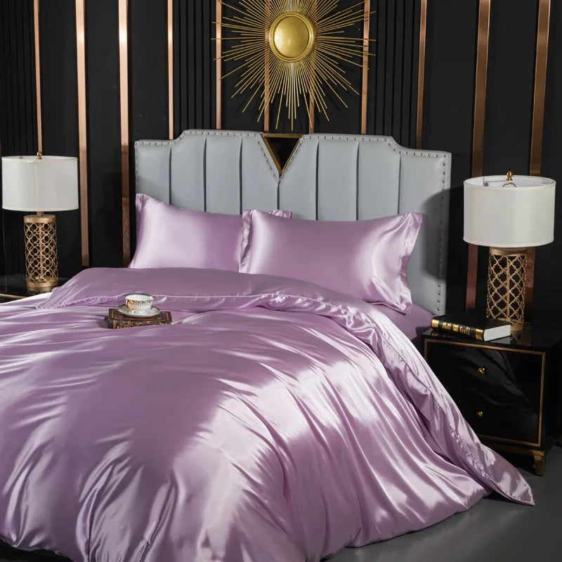 Lotus Silk Bedding Set