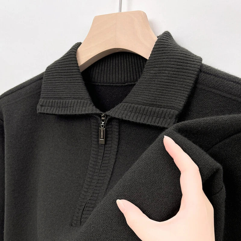 Jack Vanderbilt Polo Sweater