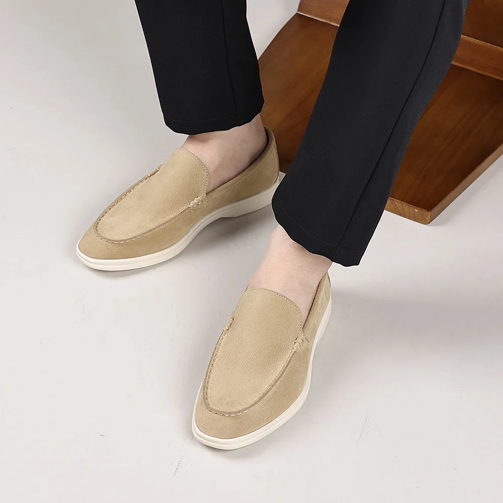 Vanderbilt Cow Suede Loafers