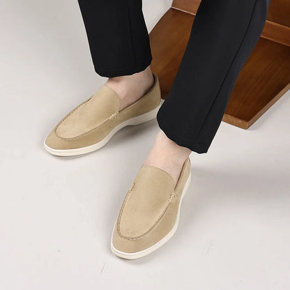 Vanderbilt Cow Suede Loafers