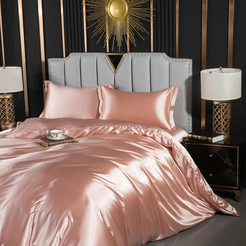 Lotus Silk Bedding Set