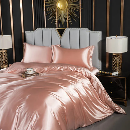 Lotus Silk Bedding Set