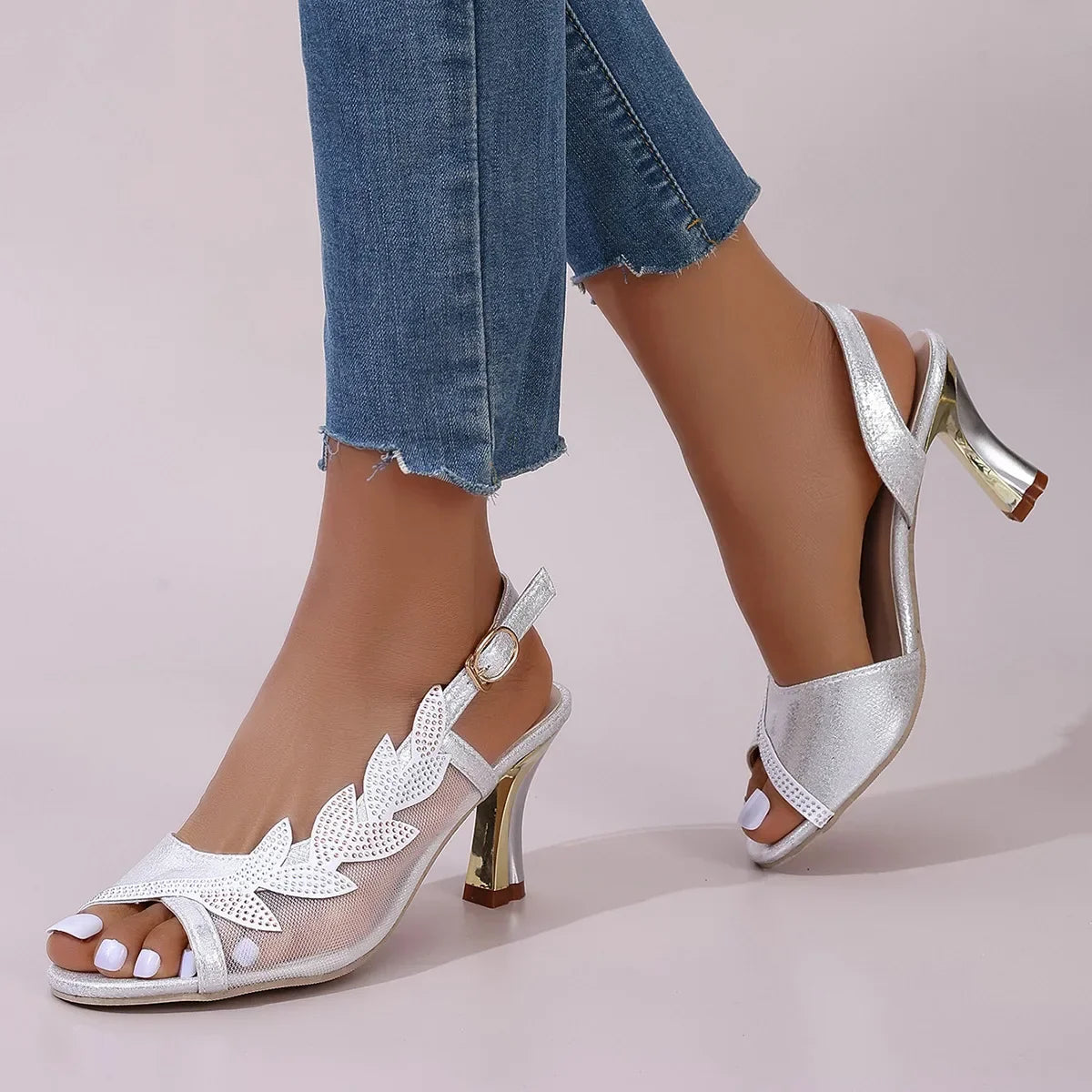 Lily Grace Slingback Heels