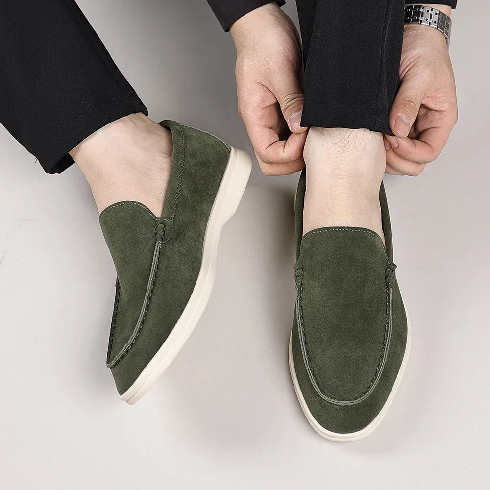 Vanderbilt Cow Suede Loafers