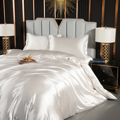 Lotus Silk Bedding Set