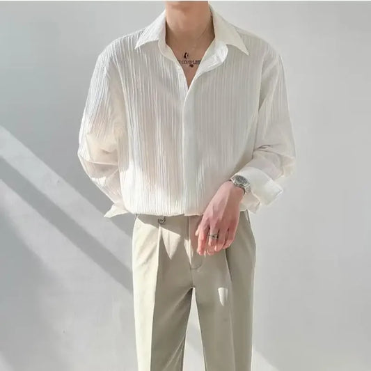 Vito Textured Button-up