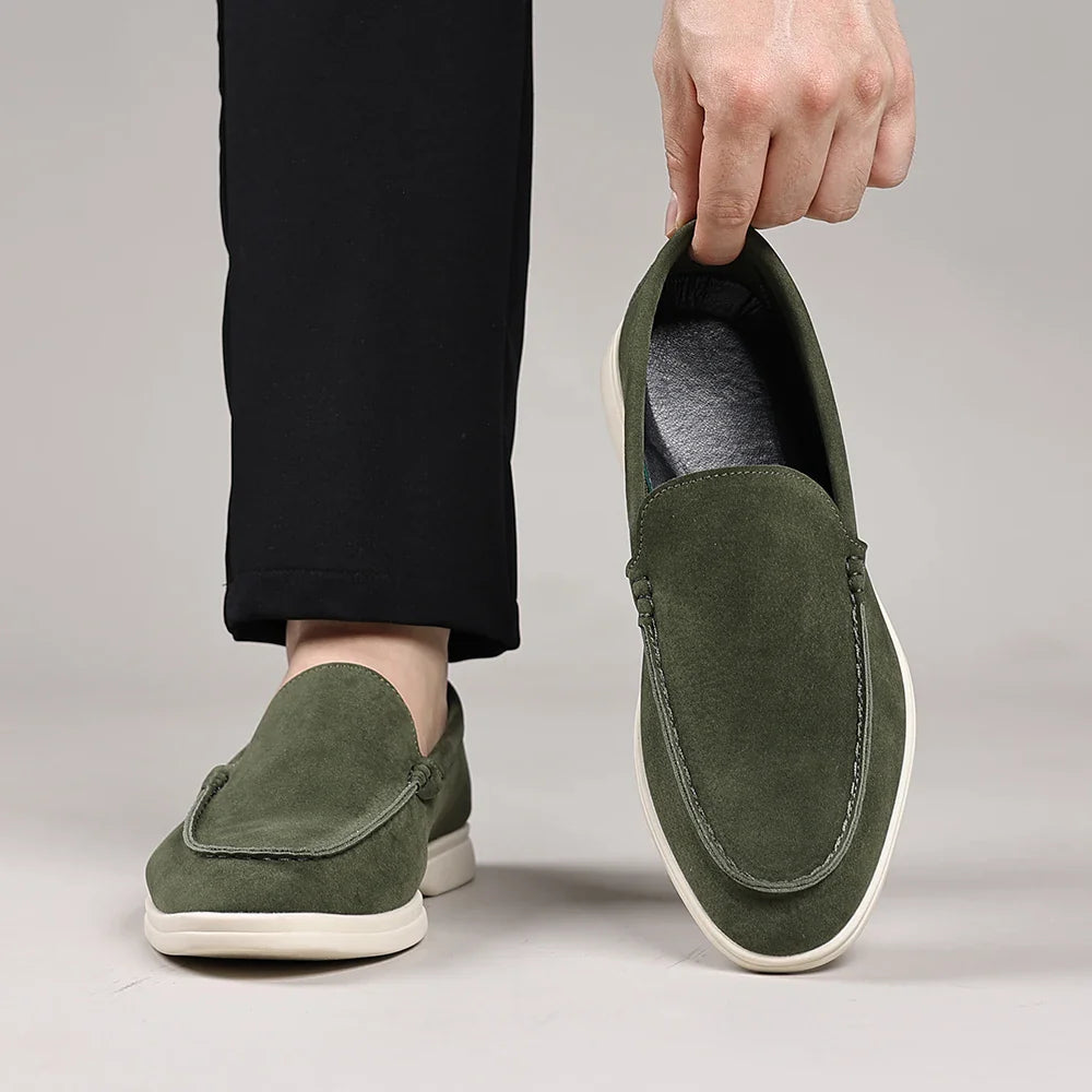Vanderbilt Cow Suede Loafers
