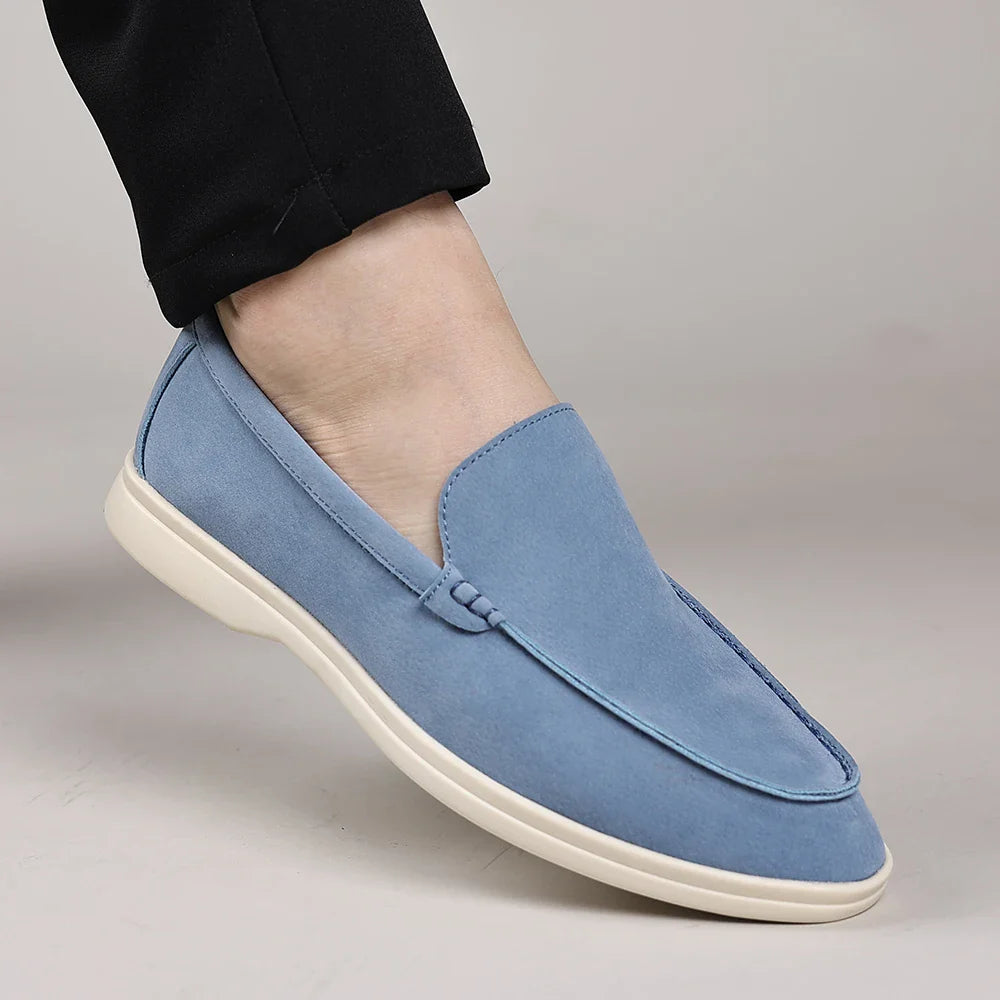 Vanderbilt Cow Suede Loafers