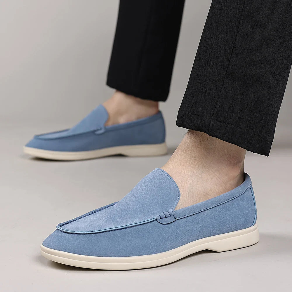 Vanderbilt Cow Suede Loafers