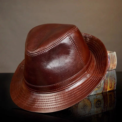 The Darling Leather Hat