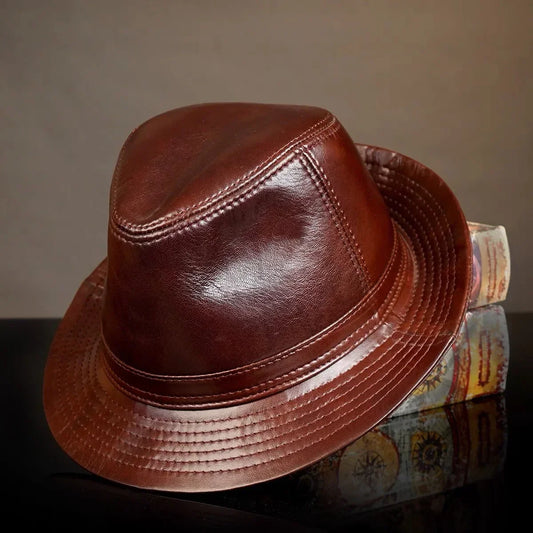The Darling Leather Hat