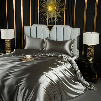 Lotus Silk Bedding Set