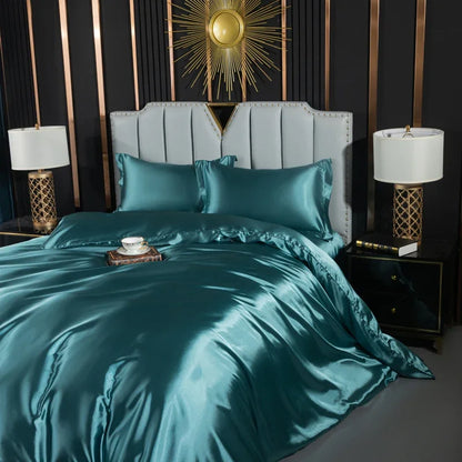 Lotus Silk Bedding Set