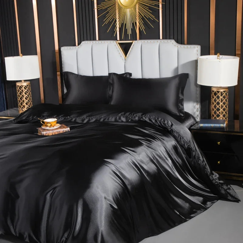 Lotus Silk Bedding Set