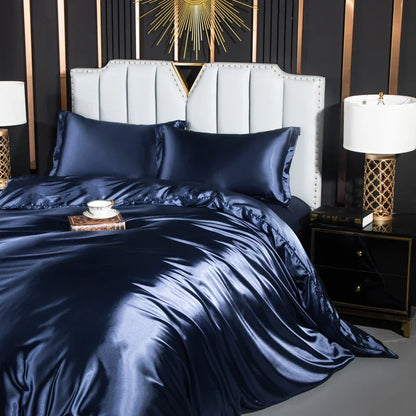 Lotus Silk Bedding Set