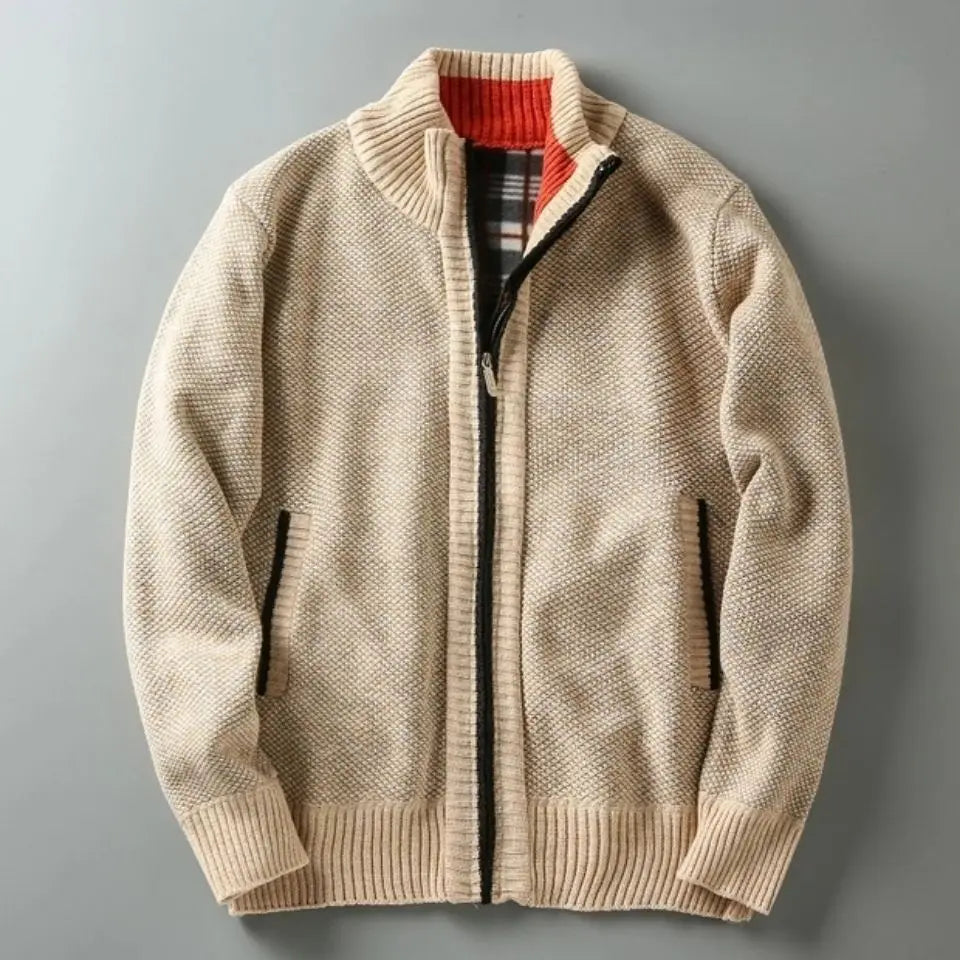 Theo Zip Cardigan