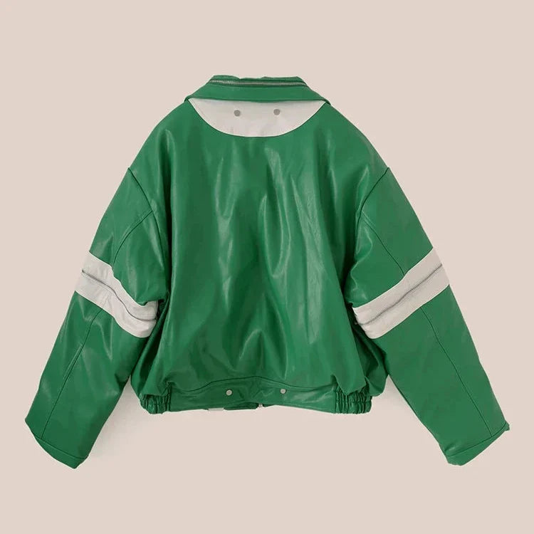 Zippato Leather Jacket