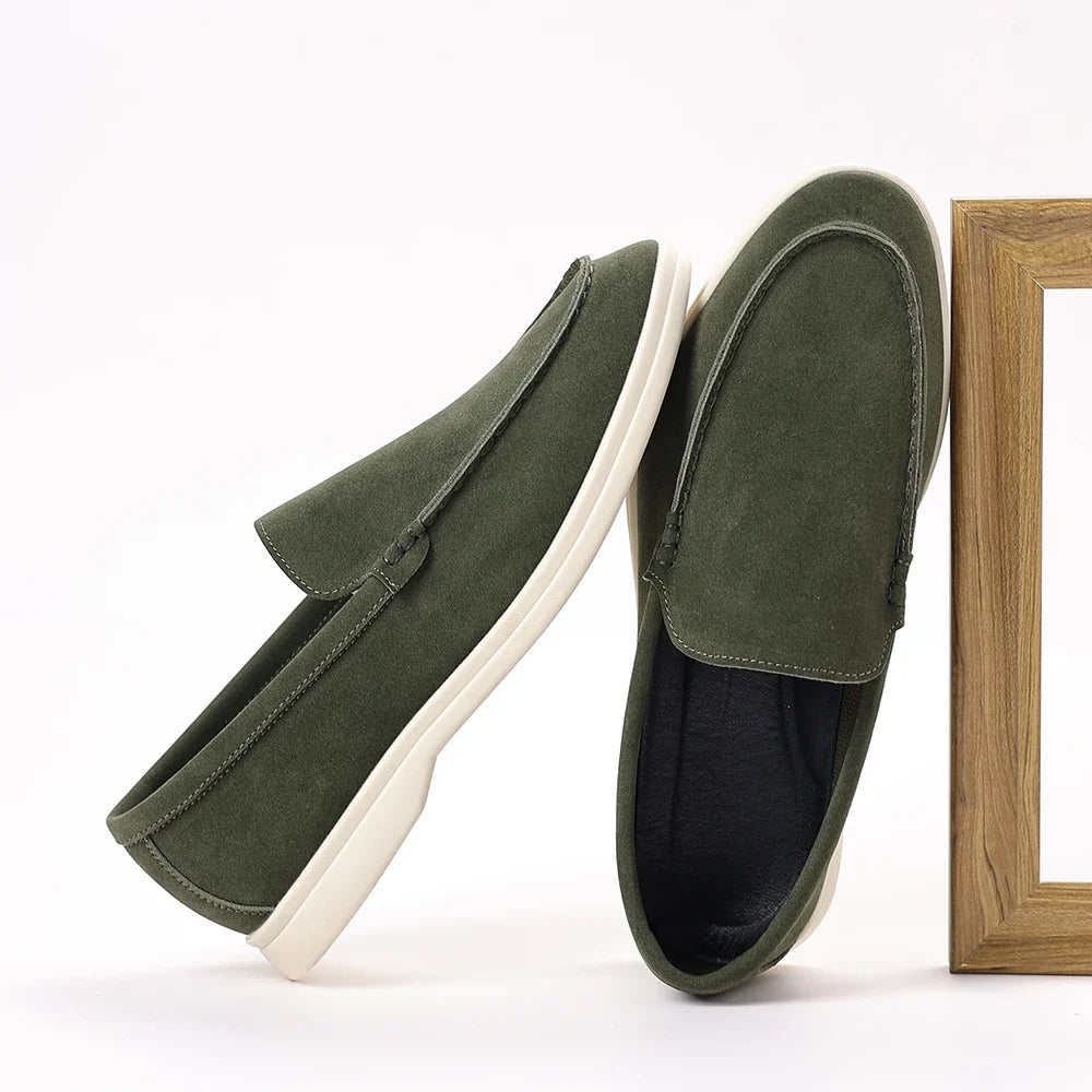 Vanderbilt Cow Suede Loafers
