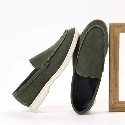 Vanderbilt Cow Suede Loafers