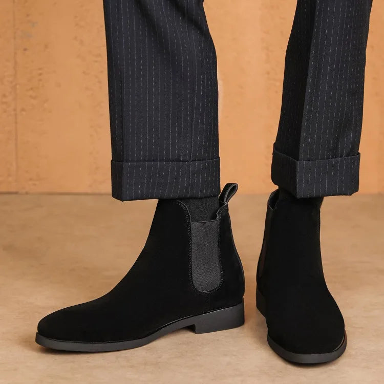 Deerskin Chelsea Boots