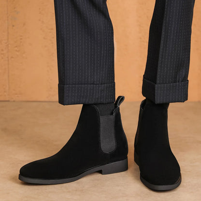 Deerskin Chelsea Boots