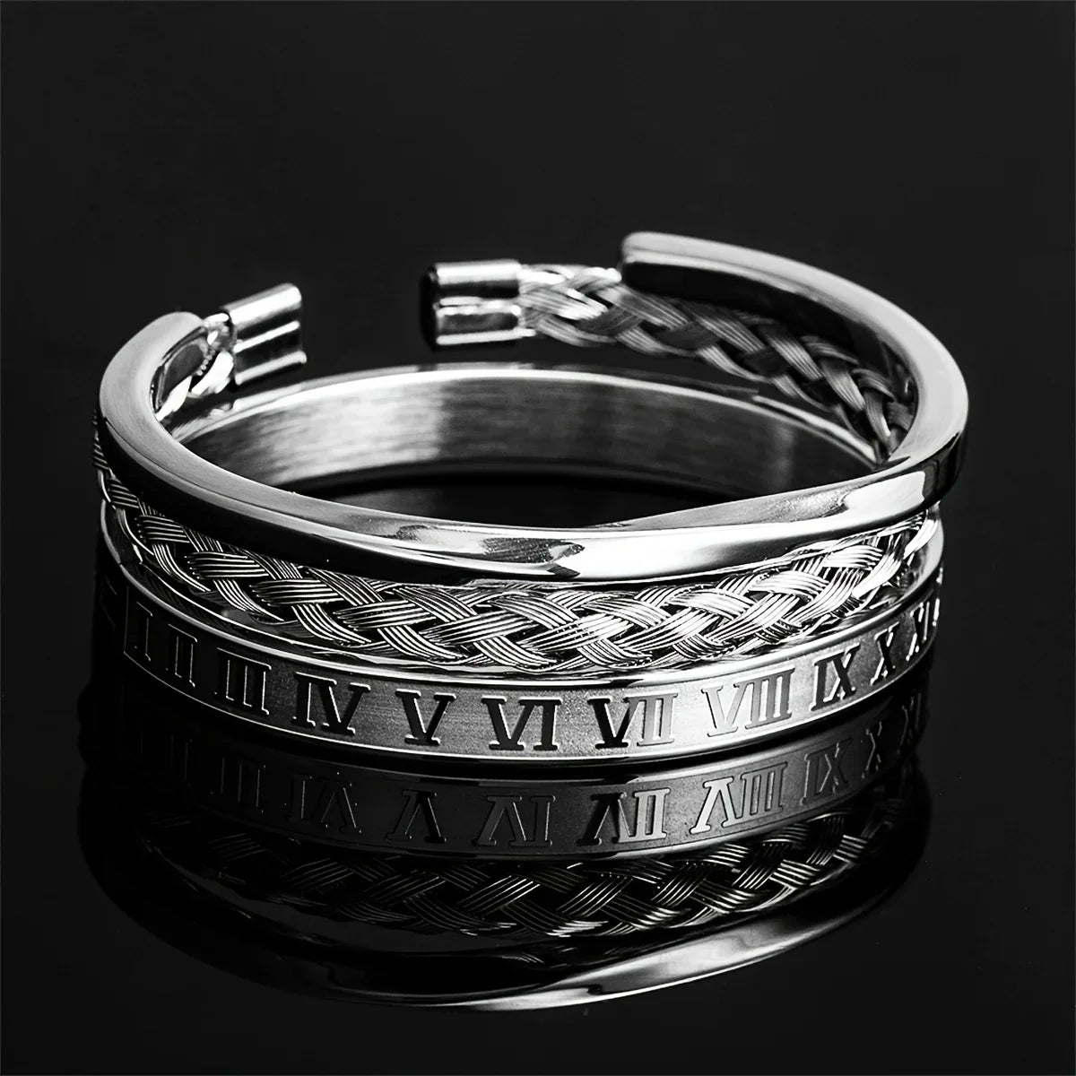 Triple Impact Bracelet Set