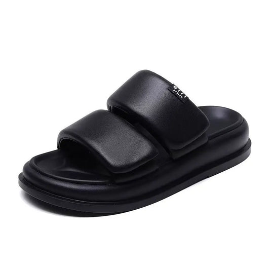 Soft Sandy Leather Sandals