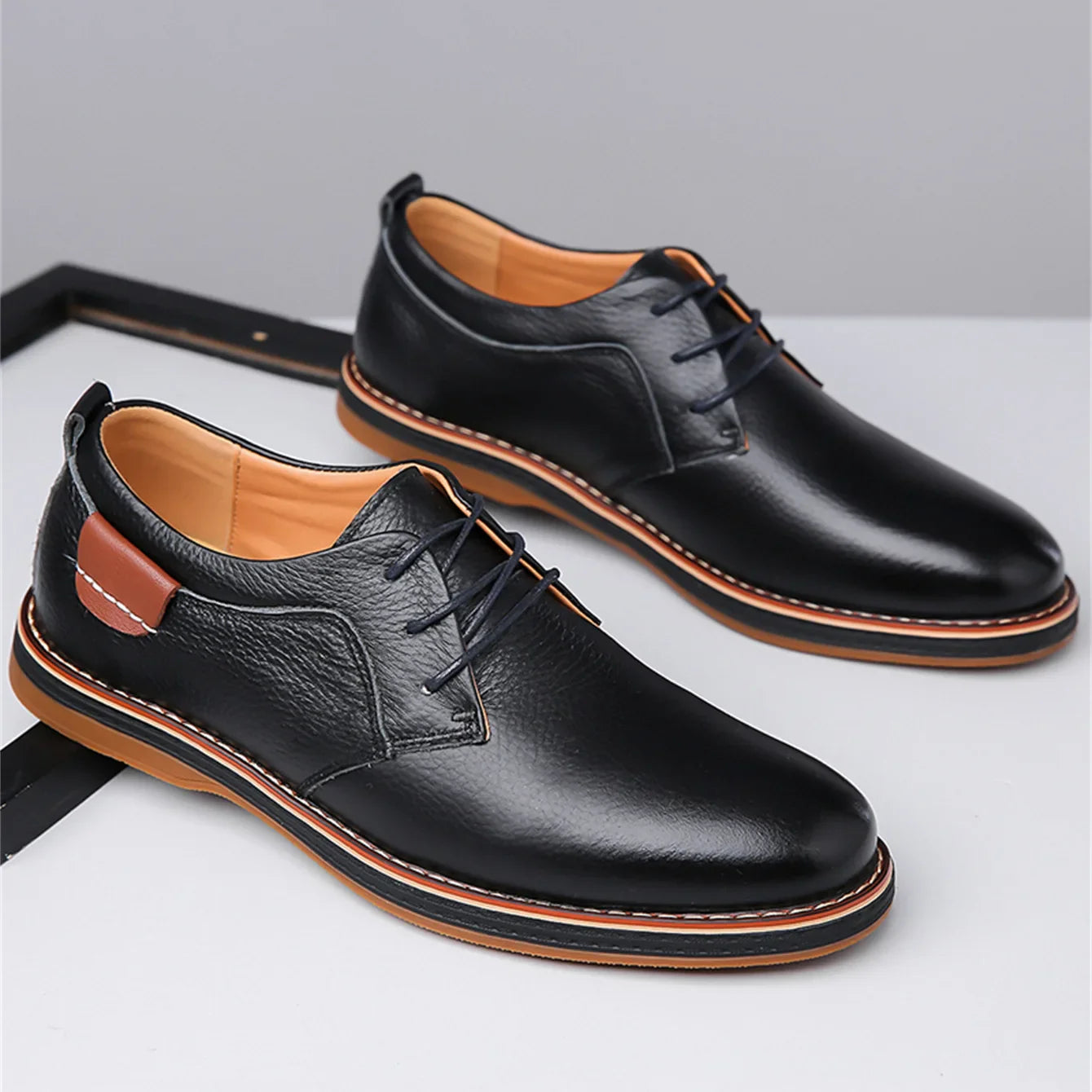 Tuscany Leather Derby Shoes