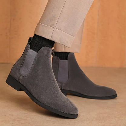 Deerskin Chelsea Boots