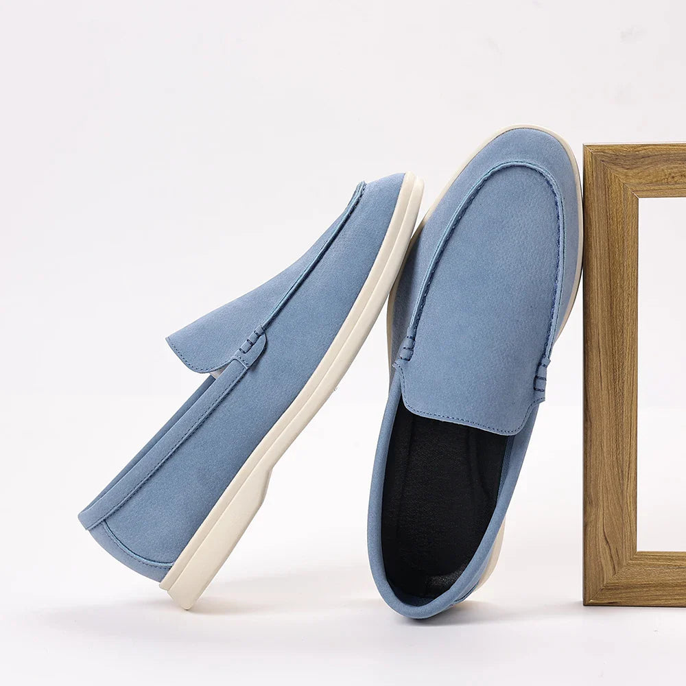 Vanderbilt Cow Suede Loafers
