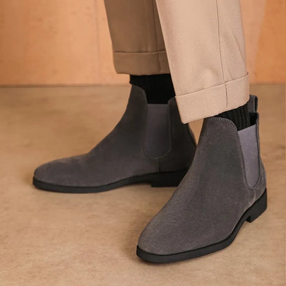 Deerskin Chelsea Boots