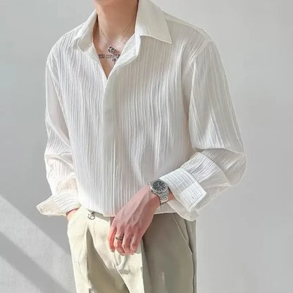 Vito Textured Button-up