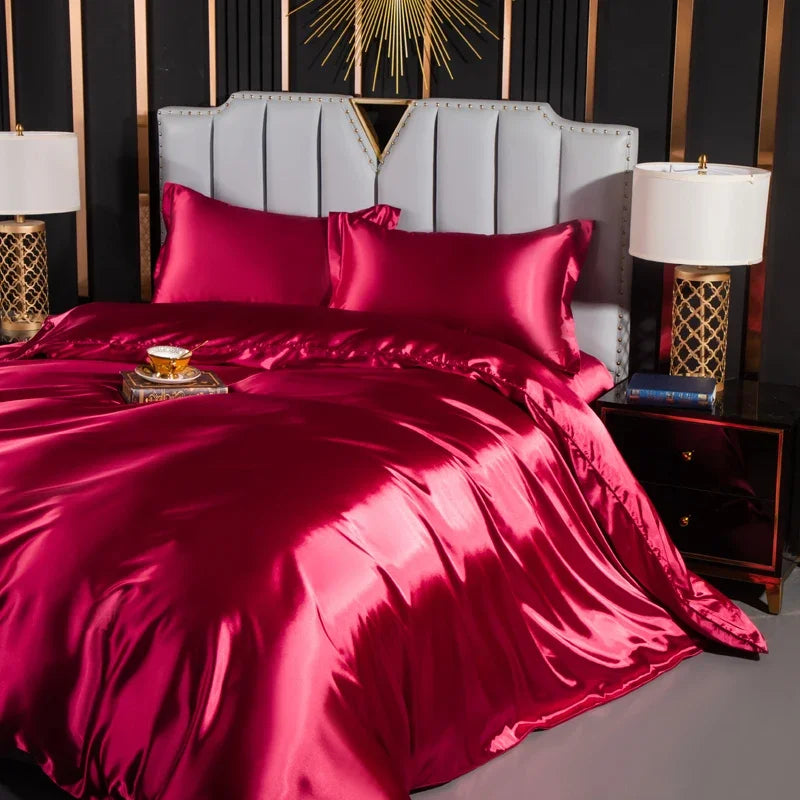 Lotus Silk Bedding Set