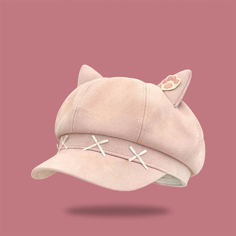 Kitty Ears Beret