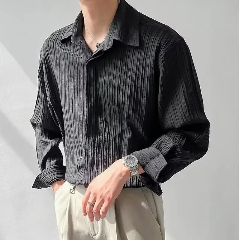 Vito Textured Button-up