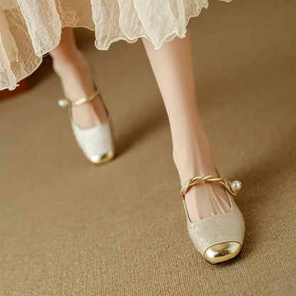 Perla Dorata Flats