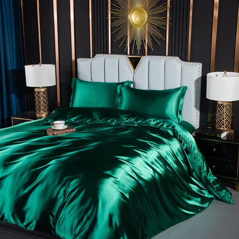 Lotus Silk Bedding Set