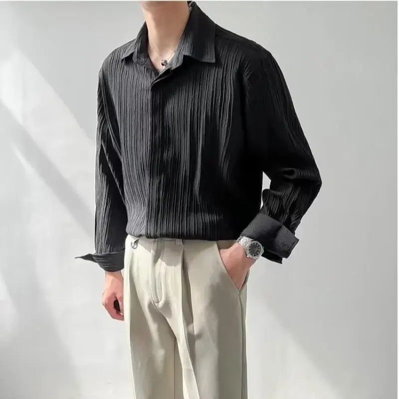 Vito Textured Button-up