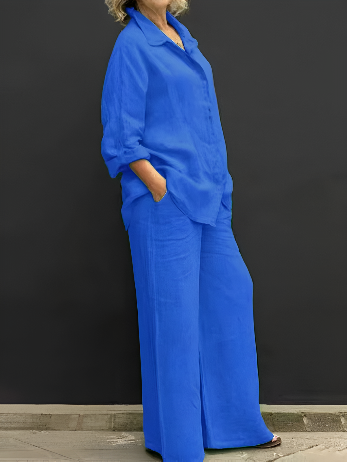 Marlow Linen Two-Piece Set