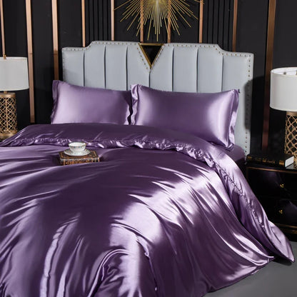 Lotus Silk Bedding Set