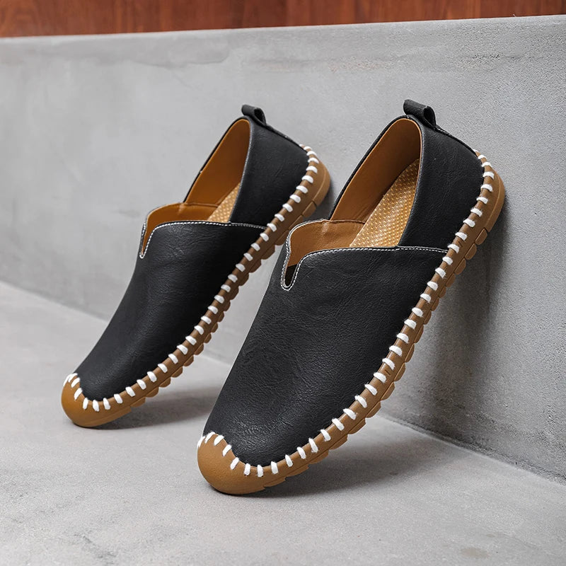 Pelle Forte Leather Loafers