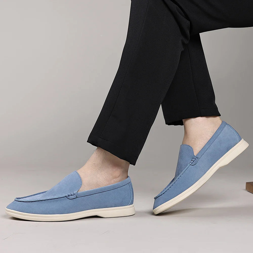 Vanderbilt Cow Suede Loafers