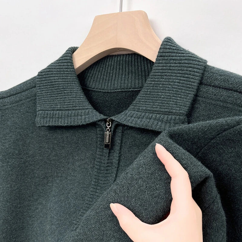 Jack Vanderbilt Polo Sweater