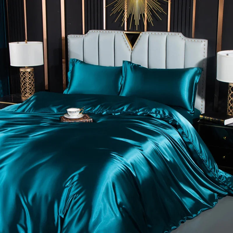 Lotus Silk Bedding Set