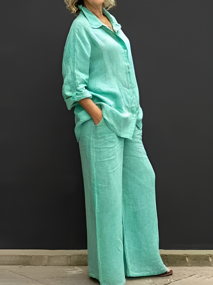 Marlow Linen Two-Piece Set