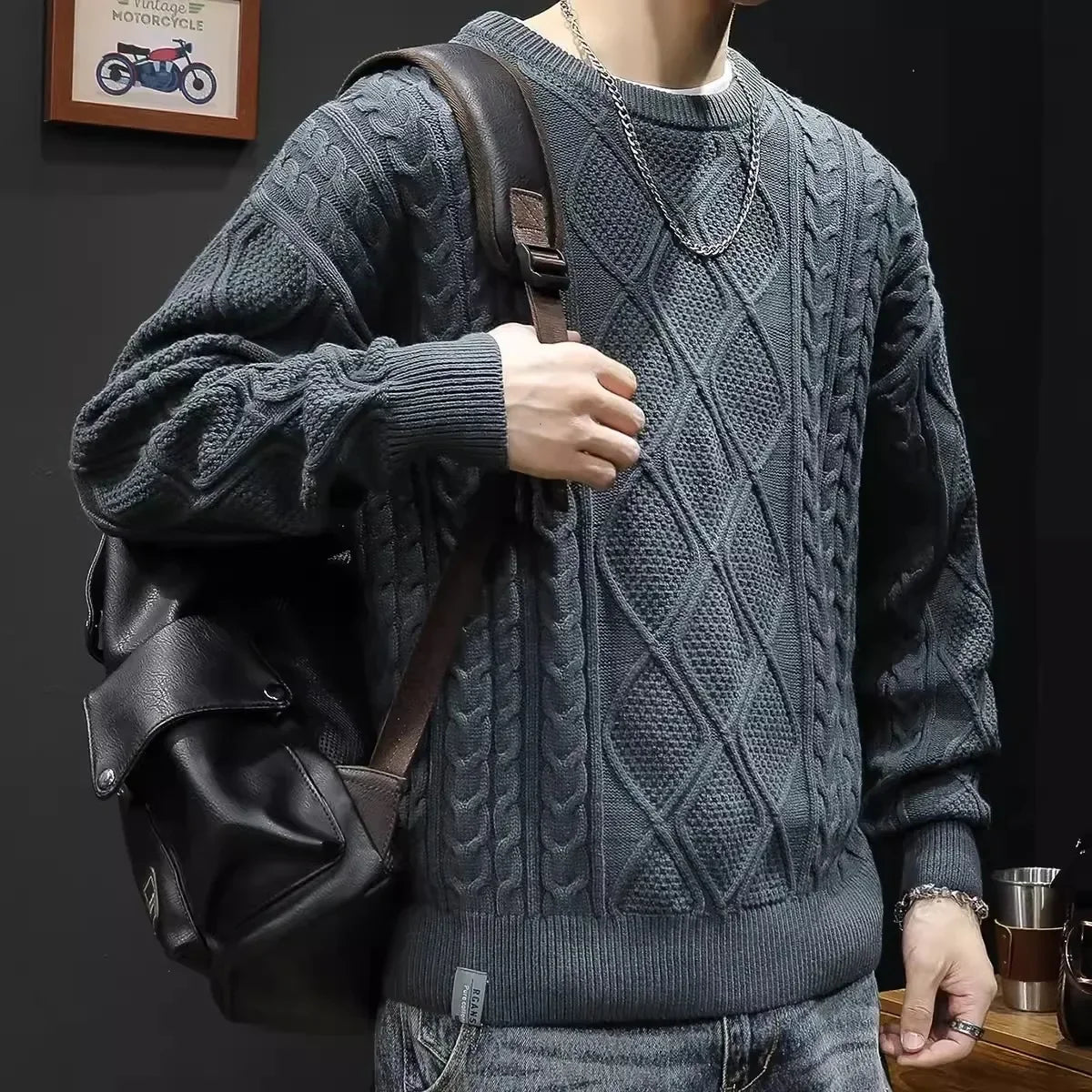 Jasper Twist Knit Sweater