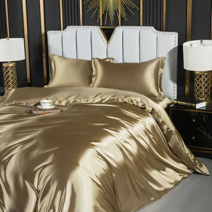 Lotus Silk Bedding Set