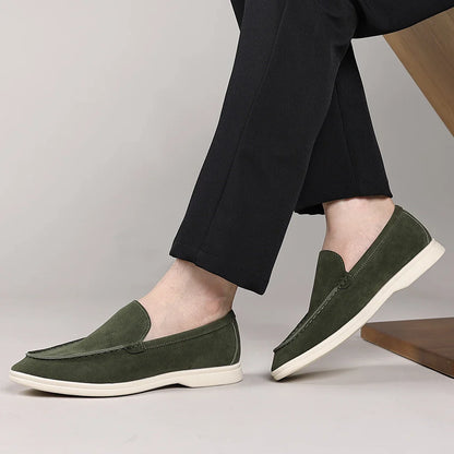 Vanderbilt Cow Suede Loafers